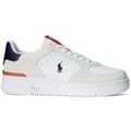 Baskets basses Ralph Lauren MASTER COURT - 809974097001-WHITE/NAVY