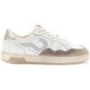 Baskets basses Caf&eacute; Noir CNDAI26-DD1004-wht Blanc