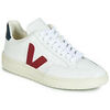 Baskets basses Veja V-12 LEATHER Blanc