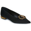 Ballerines Ex&eacute; Shoes EMERY-202-FABRIC-BLACK Noir