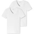 Tee-shirts sur Grenoble : T-shirt Schiesser Homme T-shirt Paquet de 2 2PACK T-shirt