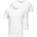 Tee-shirts sur Grenoble : T-shirt Jack & Jones Homme T-shirt Paquet de 2 JACBASIC V-NECK TEE 2PK