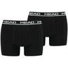 Cale&ccedil;ons Head Homme Cale&ccedil;on Paquet de 2 Basic Boxer 2P Noir