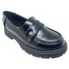 Mocassins enfant Bubble Bobble Chaussure noire pour fille c780