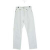 Jeans Re/done Jean droit en coton blanc