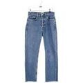 Pantalons sur Grenoble : Jeans Re/done Jean droit en coton bleu