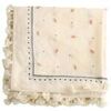 Echarpe Des Petits Hauts Foulard en coton jaune
