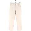 Jeans mom American Vintage Jean droit en coton beige