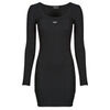 Robe courte Guess DRESS SLIM RIB EMBRO