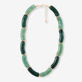 Collier Lollipops Collier tube en r&eacute;sine Best vert paon Vert Grenoble