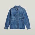 Veste G-Star Raw D26462-D788 MOSA OVERSHIRT-H127 WORN IN WATERWAYS