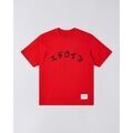T-shirt Edwin I034162.-3F8.67 FIERY RED