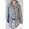Manteau Armand Thiery manteau trench-coat demi-saison gris bleu neuf - armand thiery -
