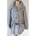 Manteau Armand Thiery manteau trench-coat demi-saison gris bleu neuf - armand thiery - Grenoble
