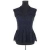 Manteau Claudie Pierlot Top en coton bleu