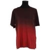 T-shirt Saint Laurent T-shirt en coton bordeaux
