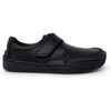 Chaussures Pisamonas Chaussures &Eacute;cole Barefoot Cuir Gar&ccedil;on Noir