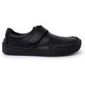 Chaussures Pisamonas Chaussures &Eacute;cole Barefoot Cuir Gar&ccedil;on Noir Grenoble