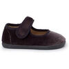 Chaussons b&eacute;b&eacute; Pisamonas Babies Barefoot Velours Bride Scratch Gris