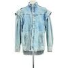 Veste Iro Veste en coton bleue
