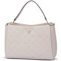 Sacs &agrave; mains sur Grenoble : Sac &agrave; main Guess STL TISHA LARGE SATCHEL Gris