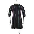 Robe courte Maje Robe en coton noire
