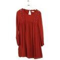 Robe courte Bash Robe en coton bordeaux