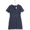 Robe courte Claudie Pierlot Robe en coton bleue
