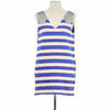 Robe courte Margaux Lonnberg Robe en coton bleue