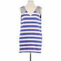 Robe courte Margaux Lonnberg Robe en coton bleue