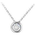 Collier Sc Crystal BS3086-ARGENT Argent&eacute; Grenoble