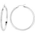 Boucles oreilles Sc Crystal BS2103-ARGENT Argent&eacute; Grenoble