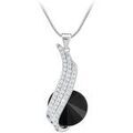 Collier Sc Crystal B4020-COLLIER-JET Grenoble