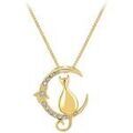 Collier Sc Boh&egrave;me BS1542-DORE-CRYS Dor&eacute;