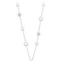 Collier Sc Crystal B4315-ARGENT Argent&eacute;
