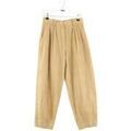 Pantalons sur Grenoble : Pantalon Maje Pantalon Carot en coton camel