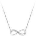 Colliers sur Grenoble : Collier Sc Crystal BS1238-ARGENT Argent&eacute;