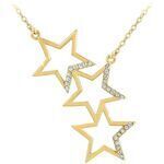 Collier Sc Boh&egrave;me BS3175-DORE Dor&eacute;