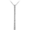 Collier Sc Crystal BS3141-ARGENT Argent&eacute; Grenoble