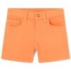 Pantalon enfant Mayoral 206 Bermuda en serg&eacute; 5b basic Orange Orange