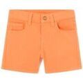 Pantalon enfant Mayoral 206 Bermuda en serg&eacute; 5b basic Orange Orange Grenoble