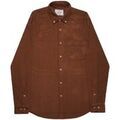 Chemise Portuguese Flannel Lobo Shirt - Brown Grenoble