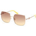 Lunettes de soleil Guess GU7906-H Lunettes de soleil, Or/Marron, 58 mm Dor&eacute; Grenoble