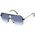 Lunettes sur Grenoble : Lunettes de soleil Carrera 1066/S Lunettes de soleil, Noir/Bleu, 63 mm
