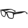 Lunettes de soleil Dsquared D2 0090 Cadres Optiques, Noir, 54 mm