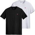 T-shirt Levis Homme T-shirt Paquet de 2 Original Housemark Tee