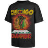 T-shirt '47 Brand 47 TEE NHL CHICAGO BLACKHAWKS SIGMA FOUNDATION FLINT BLACK