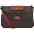 Sac Bandouliere Hexagona DIVERSIT&Eacute; Marron