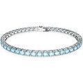 Bracelets sur Grenoble : Bracelets Swarovski Bracelet Matrix tennis bleu M