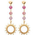 Boucles d'oreille sur Grenoble : Boucles oreilles Brillaxis Boucles d'oreilles pendantes tourmaline